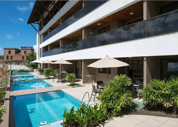 Flat em Porto de Galinhas com Piscina Exclusiva